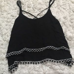 Aeropostale layered tank top